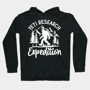 Yeti Bigfoot Research Sasquatch Believer Gifts Hoodie